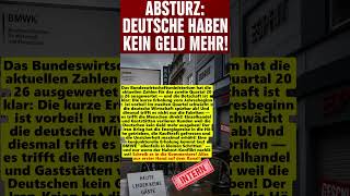 KAUFKRAFT ZERSTÖRT! Keiner hat mehr Geld für Läden & Restaurants! #shorts