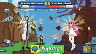 Animation Throwdown, Art Rumble #178, EvilDead Hellhounds vs Life After Death 