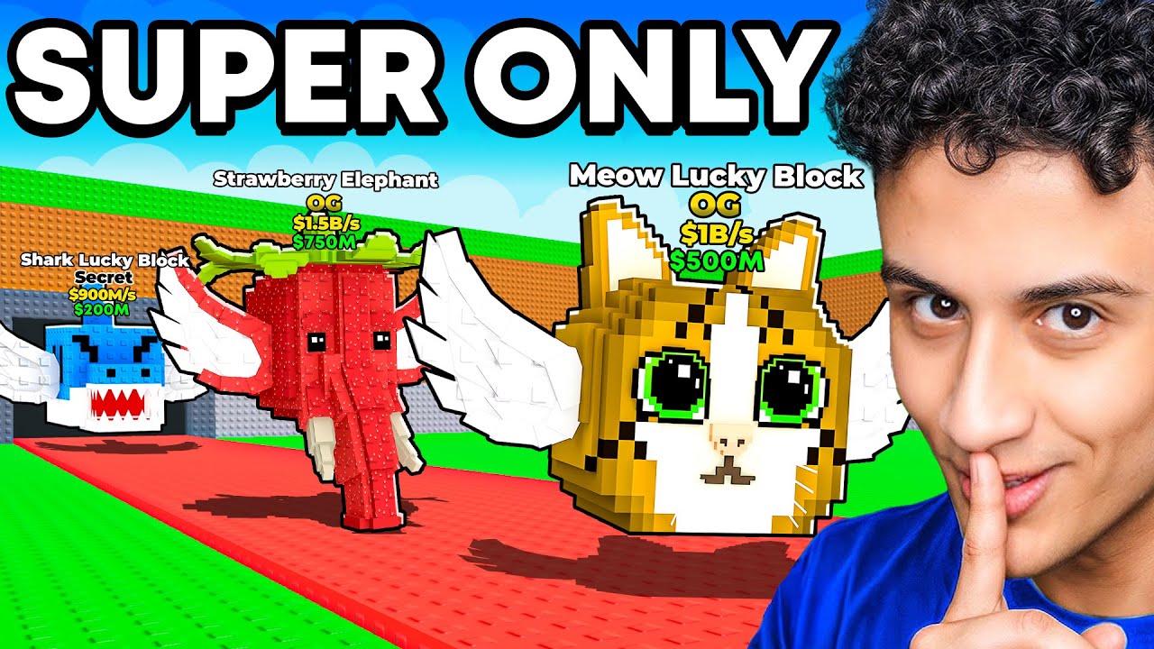 Starting Over With SUPER LUCKY BLOCKS!