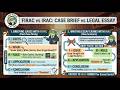 FIRAC vs IRAC - Case Brief (FIRAC) vs Legal Essay (IRAC)