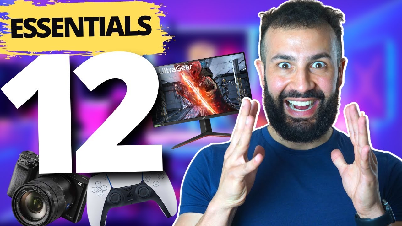 Top 12 GAMING Essentials YOU Need for your Gaming Channel! 