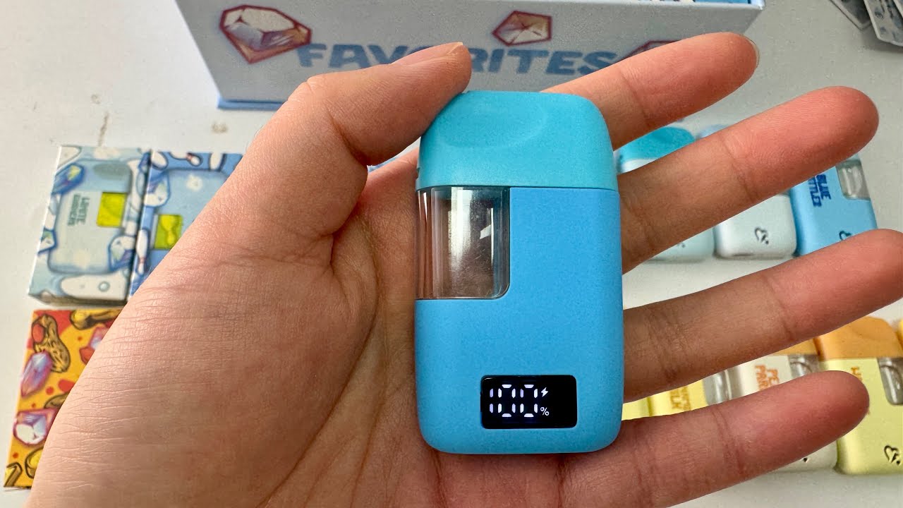 New Favorites 2ml empty disposable vape pen with digital screen