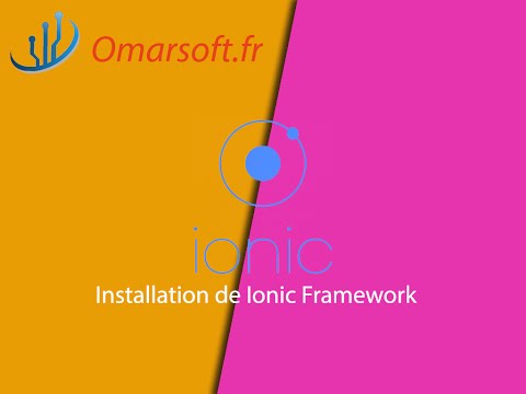 Ionic Framework - installation