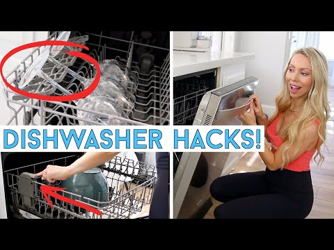 17 GAME CHANGING DISHWASHER HACKS YOU NEED TO KNOW!