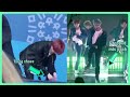 Taeyong handling stage accidents professionally