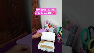 my cute journal note book
