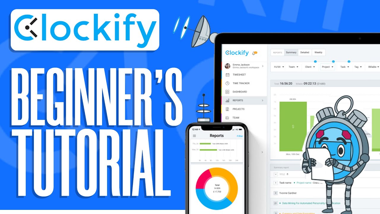 How To Use Clockify With Trello To Track Time 2024 YouTube clockify-features-quick-overview-youtube