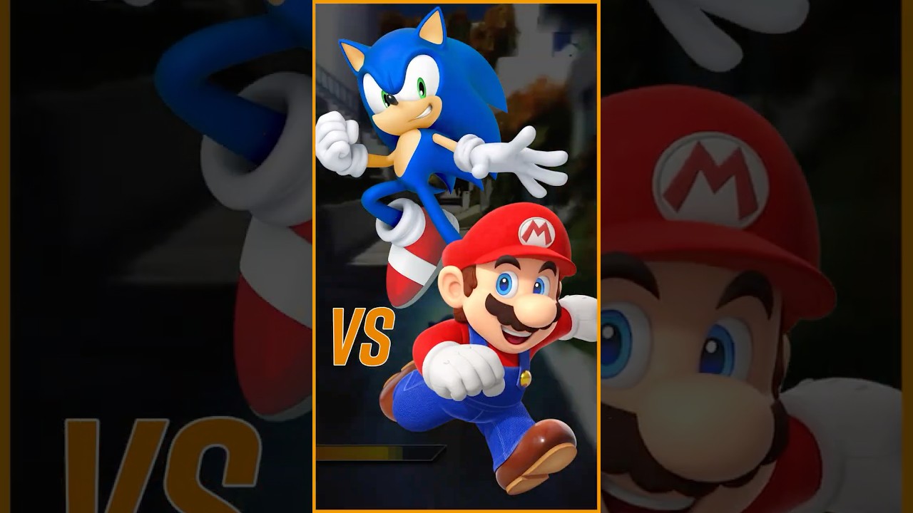 Sonic vs Mario Race Gets Wild!
