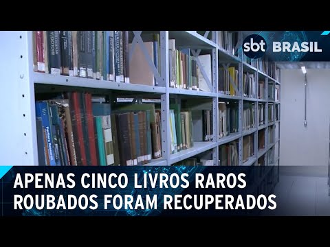 Video apenas-5-dos-60-livros-raros-roubados-de-museu-ha-16-anos-foram-recuperados-sbt-brasil-11-05-24