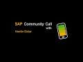 Connecting People Across the Intelligent Enterprise | SAP Community Call