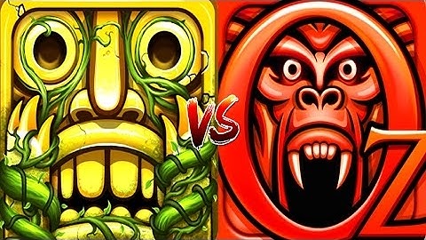 Temple Run 2 Lost Jungle Vs Temple Run OZ Unlimited Run Android Gameplay Video