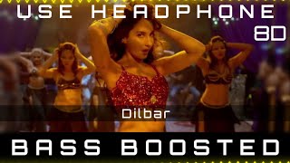 DILBAR [8D BASS BOOSTED] USE HEADPHONE 🎧🎶 BEAT AUDIO screenshot 4