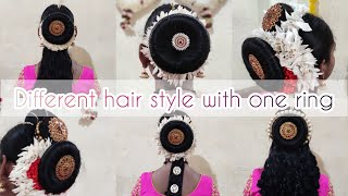 New Bun HairStyle | Easy Method | Classical Look - Erode Sister's - Anbu Naattiya Kalachethra screenshot 3