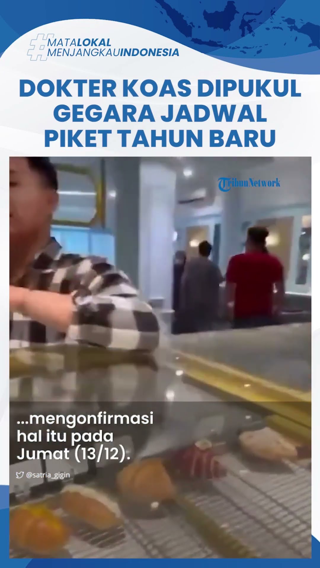 Viral Video Calon Dokter Koas Dihajar, Pelaku Diduga Tak Terima Dapat Jadwal Piket saat Libur Nataru