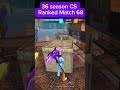 36 season CS Ranked Match 68 🔥#ff #freefire #shorts