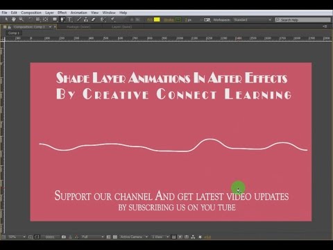 Learn Shape Layer Modifier of After Effects For Beginners