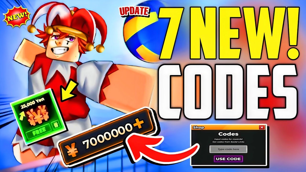 ⚠️UPDATE_50⚡[CODES]⚠️VOLLEYBALL LEGENDS ROBLOX CODES 2025 - HAIKYUU LEGENDS CODES 