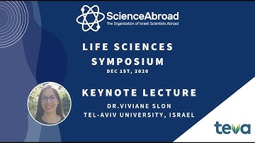 Dr. Viviane Slon (Tel-Aviv University) |KEYNOTE LECTURE| ScienceAbroad Life Sciences Symposium 2020