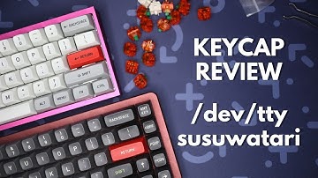 Drop + Matt3o MT3 Profile /dev/tty and Susuwatari Keycap Review + Unboxing + Sound Test |