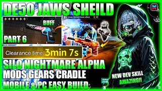 Solo Fast Run - No Heal New Skll De50 Jaws Silo Nightmare Alpha🥶Best Sheild Build Guide - Once Human