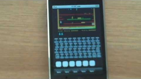 ZXorro running Manic Miner