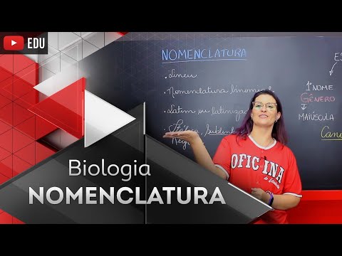 Vídeo: Qual é a importância da nomenclatura em biologia?
