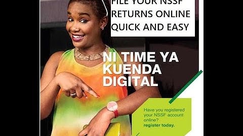 HOW TO FILE NSSF RETURNS ONLINE