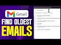 How To Find Oldest Emails In Gmail Step By Step 2026 
