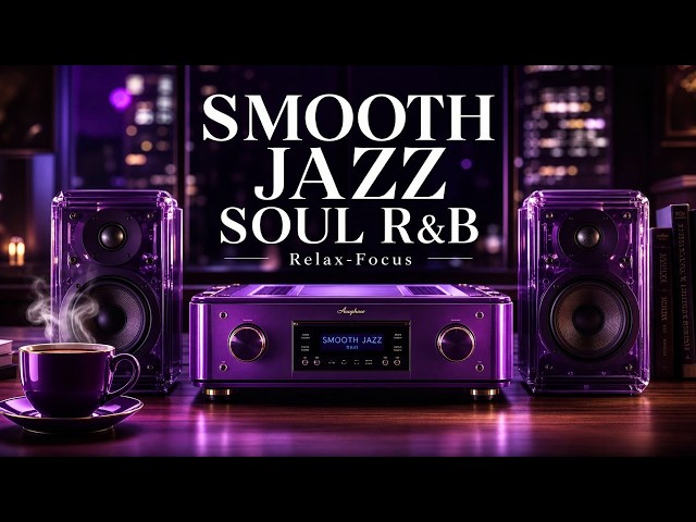 Smooth Jazz & Soul R&B – Midnight Jazz Lounge | Relaxing