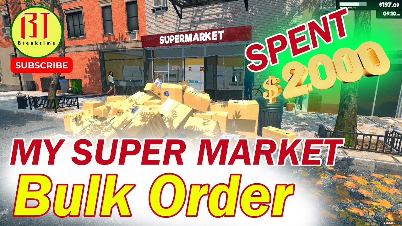 Supermarket Simulation BULK ORDER  FOR Rs.2000 PC Gameplay Part - 4 