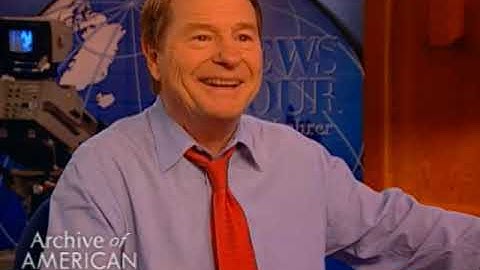 Jim Lehrer on covering the Watergate Hearings at PBS - TelevisionAcademy.com/Interviews