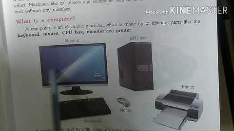 STD  -4 Computer ch-1