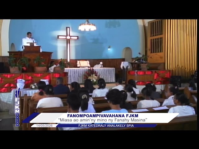 Fotoampivavahana FJKM Andro niakarana 14 May 2026 Analakely Culte Official Worship Sce ©FTV-AFiFaB