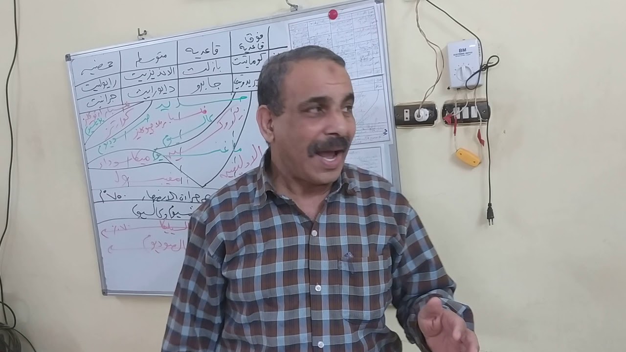 جيولوجيا ٣ث شرح وأسئلة على الصخور النارية...محمد أبوحشيش