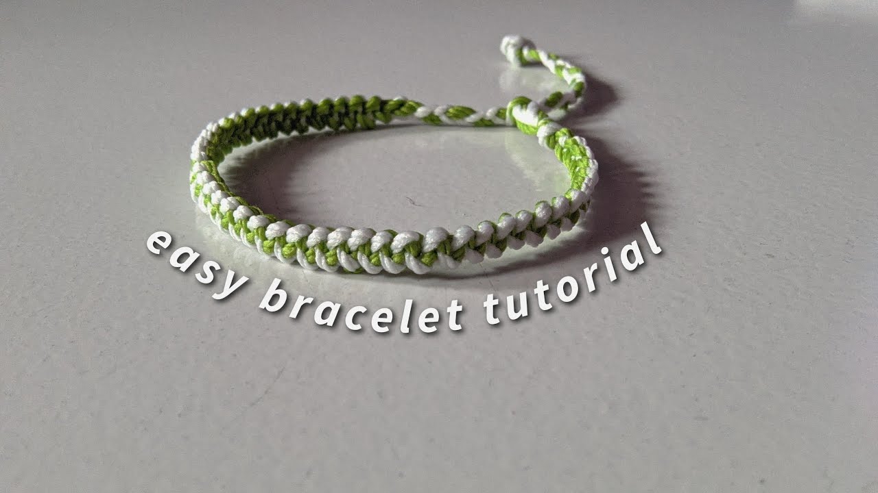 how to make easy bracelet