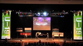 【Double Dutch TV】DOUBLE DUTCH CONTEST JAPAN FINAL 2015 U-19 PERFORMANCE 「Fami狛」