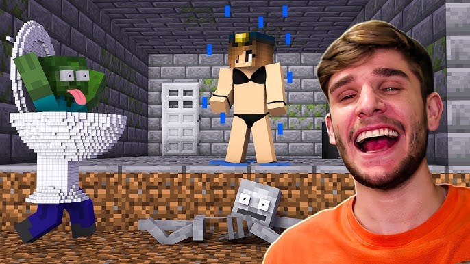 REAGINDO AO MELHOR JOGADOR DO MUNDO DE MINECRAFT (ele mitou demais