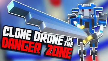 Clone Drone in the Danger Zone Gameplay - Slicing and Dicing Robots! - Let