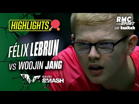 Résumé Saudi Smash : F. Lebrun vs W. Jang (quart de finale)