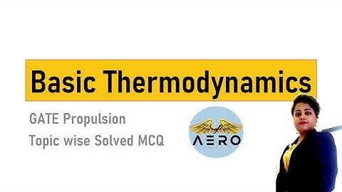 Problem based on Basic Thermodynamics || Topicwise MCQ || GATE Aerospace