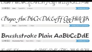 Download Free Fonts | Top 5 Sites