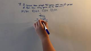 Wonderlic Arithmetic Sample Questions (Question 7) + Lesson