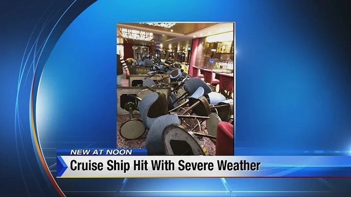 Royal Caribbean cruise ship sustains damage after sailing through storm