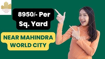 Plot Near Mahindra World City Jaipur Only 8950 Per Gaj | JDA Approved Plot Near Ajmer Road Jaipur