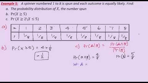 VCE Maths Methods - Introduction to Probability - 4b - conditional prob from prob distribution table