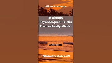 19 Simple Psychological Tricks That Actually Work