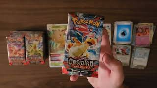 Pokemon Obsidian Flames Booster Box Opening