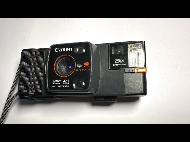 Canon Snappy 50 35mm Film Camera - YouTube