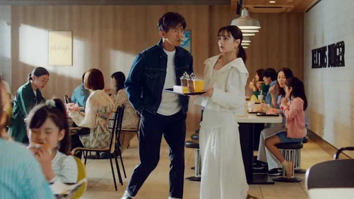 Suzu Hirose and Takuya Kimura new McCafe commercial - DayDayNews