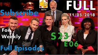 Full Graham Norton Show S23E06 Ryan Reynolds, Josh Brolin, David Beckham, Vanessa Kirby